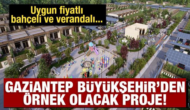 Gazikonut Yeni Bah&ccedil;elievler projesi ile insanları doğayla buluşturuyor