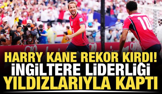 Harry Kane rekor kırdı! İngiltere liderliği yıldızlarıyla kaptı