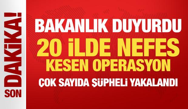 İ&ccedil;işleri Bakanlığı duyurdu: 5 g&uuml;nde 193 ş&uuml;pheli yakalandı, 78'i tutuklandı