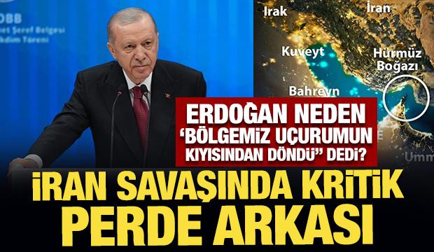 İran savaşında kritik detay: Erdoğan neden 'b&ouml;lgemiz u&ccedil;urumun kıyısından d&ouml;nd&uuml;' dedi?