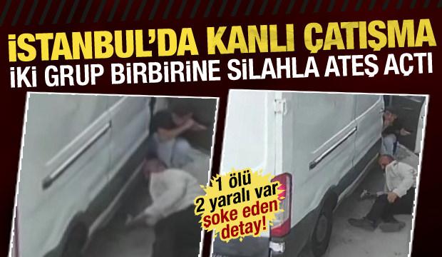 İstanbul'un g&ouml;beğinde silahlı saldırı! 2 grup ateş a&ccedil;tı: 1 &ouml;l&uuml;, 2 yaralı