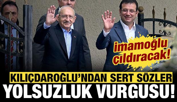 Kemal Kılı&ccedil;daroğlu'ndan İmamoğlu'na sert s&ouml;zler: Yolsuzluk vurgusu yaptı!