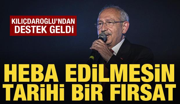 Kılı&ccedil;daroğlu'ndan ter&ouml;rs&uuml;z T&uuml;rkiye s&uuml;recine destek: Tarihi bir fırsat