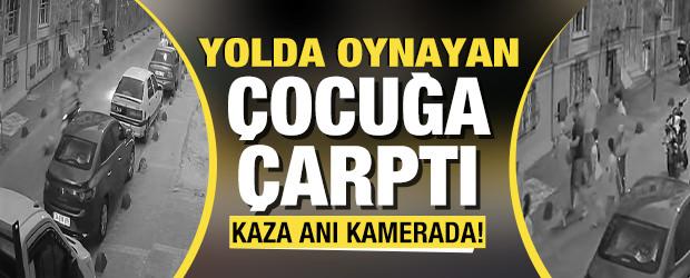 K&uuml;&ccedil;&uuml;k&ccedil;ekmece'de motosiklet dehşeti: &Ccedil;arptığı &ccedil;ocuğu kaldırıma bırakıp ka&ccedil;tı