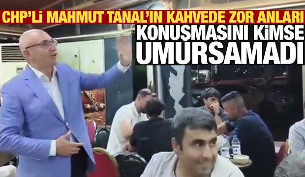 Mahmut Tanal kahveye gitti, konuşmasını kimse dinlemedi