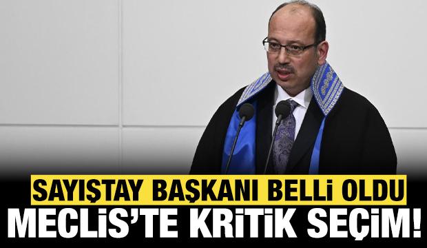 Meclis'te kritik se&ccedil;im: Sayıştay başkanı yeniden Metin Yener oldu!