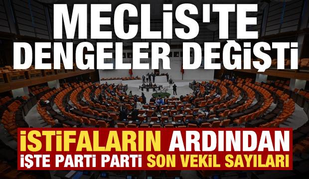 Meclis'te sandalye hesabı değişti: AK Parti kazandı, CHP d&uuml;şt&uuml;! İşte son durum