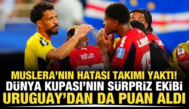 Muslera'nın hatası takımı yaktı! D&uuml;nya Kupası'nın s&uuml;rpriz ekibinden Uruguay'a &ccedil;elme