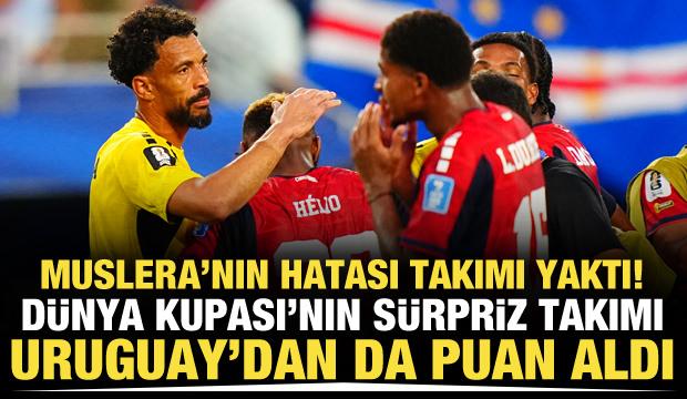 Muslera'nın hatası takımı yaktı! D&uuml;nya Kupası'nın s&uuml;rpriz takımından Uruguay'da &ccedil;elme