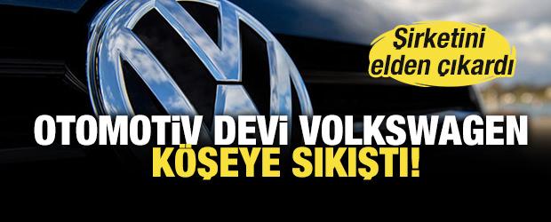 Otomotiv devi Volkswagen k&ouml;şeye sıkıştı: Şirketini elden &ccedil;ıkardı