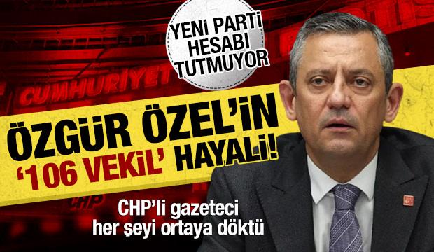 &Ouml;zg&uuml;r &Ouml;zel'in '106 vekil hayali': Yeni parti hesabı tutmadı!