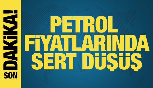 Petrol fiyatlarında sert d&uuml;ş&uuml;ş