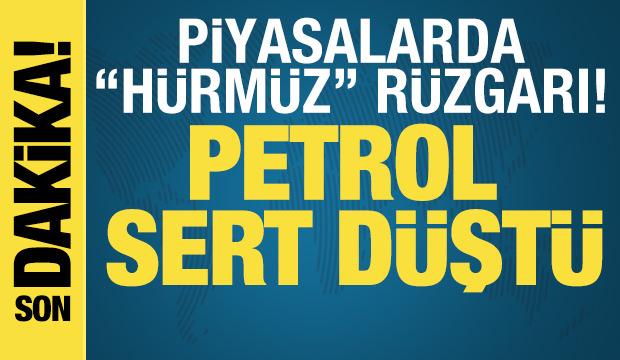 Petrol fiyatlarında sert d&uuml;ş&uuml;ş