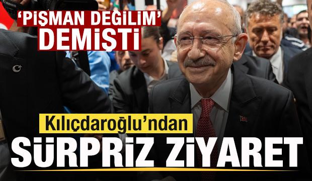 'Pişman değilim' demişti! Kılı&ccedil;daroğlu'ndan s&uuml;rpriz ziyaret