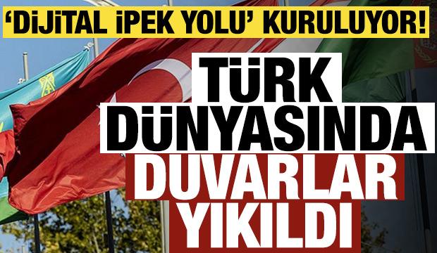 Resmi Gazete'de yayımlandı, Dijital İpek Yolu kuruluyor! T&uuml;rk d&uuml;nyasında duvarlar yıkıldı
