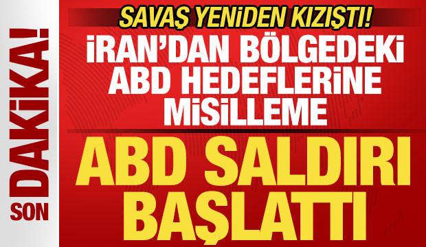 Savaş yeniden kızıştı! ABD saldırı başlattı! İran'da şiddetli patlamalar!