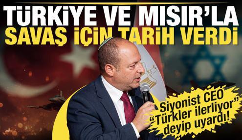 Siyonist Amiad Cohen T&uuml;rkiye ve Mısır'la savaş i&ccedil;in tarih verdi: D&uuml;şman S&uuml;nni cihat!