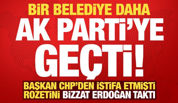 Son dakika: CHP'den istifa eden belediye başkanı, AK Parti'ye katıldı!