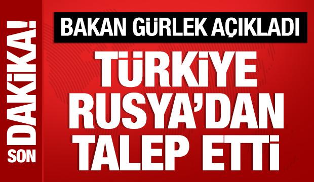 T&uuml;rkiye'den Rusya'ya 'Can Dalton' talebi: Bakan G&uuml;rlek a&ccedil;ıkladı 