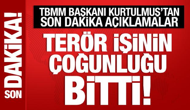 TBMM Başkanı Kurtulmuş'tan &ouml;nemli a&ccedil;ıklamalar
