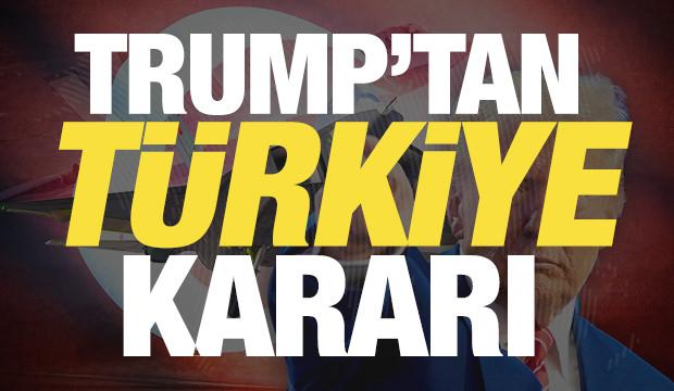 Trump'tan son dakika T&uuml;rkiye kararı! ABD Kongresine bildirildi! Jet motorları geliyor