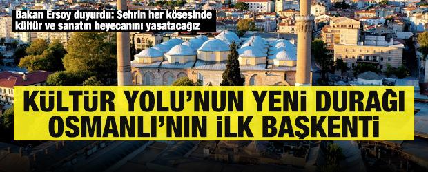 T&uuml;rkiye K&uuml;lt&uuml;r Yolu Festivali&rsquo;nin sekizinci durağı Bursa olacak