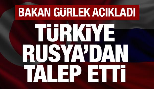 T&uuml;rkiye'den Rusya'ya 'Can Dalton' talebi: Bakan G&uuml;rlek a&ccedil;ıkladı 