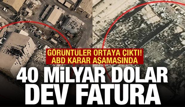 &Uuml;slerdeki zarar b&uuml;y&uuml;k: ABD karar aşamasında! Savaş sonrası g&ouml;r&uuml;nt&uuml;ler ortaya &ccedil;ıktı
