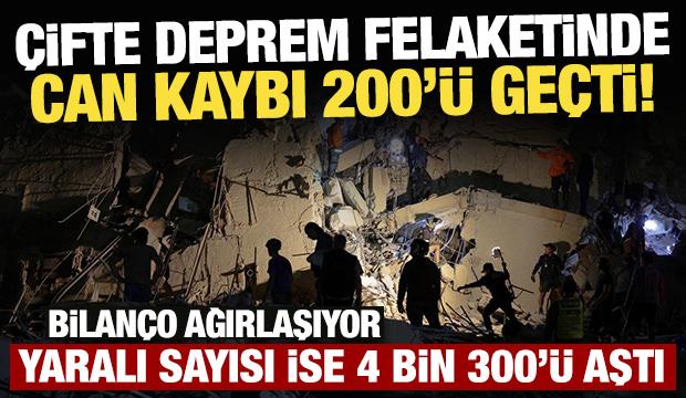 Venezuela'da &ccedil;ifte deprem felaketinde can kaybı 200'&uuml; ge&ccedil;ti!