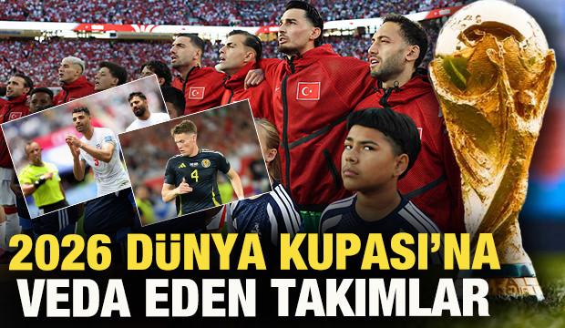 2026 D&uuml;nya Kupası'na veda eden takımlar