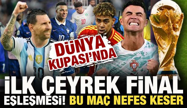 2026 D&uuml;nya Kupası'nda ilk &ccedil;eyrek final eşleşmesi! Bu ma&ccedil; nefes keser