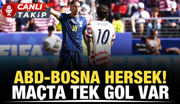 ABD-Bosna Hersek! CANLI