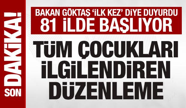 Bakan G&ouml;ktaş duyurdu: Kreşler i&ccedil;in d&uuml;zenleme geliyor