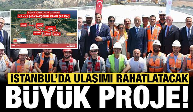 Bakan Uraloğlu duyurdu: Kuzey Marmara Otoyolu&rsquo;nun son halkasında &ccedil;alışmalar hızlandı