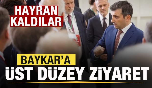 Baykar'a &uuml;st d&uuml;zey ziyaret! Hayran kaldılar