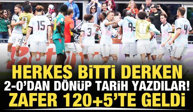 Herkes bitti derken 2-0'dan d&ouml;n&uuml;p tarih yazdılar! Zafer 120+5'te geldi