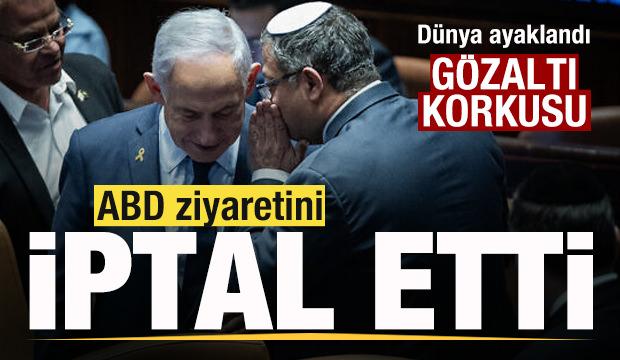 İsrailli bakan Ben-Gvir'in g&ouml;zaltı korkusu! ABD ziyaretini iptal etti