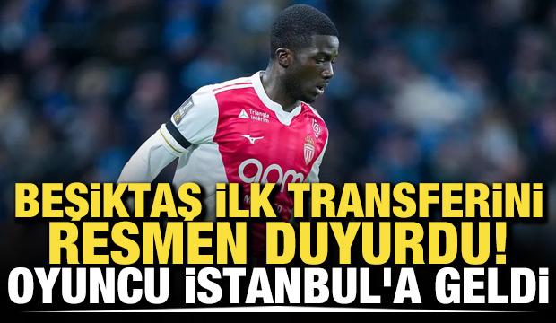 Beşiktaş İlk transferini duyurdu! Oyuncu İstanbul'a geldi