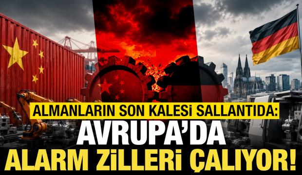&Ccedil;in'den b&uuml;y&uuml;k atak: Alman sanayisinin son kalesini sallıyor!