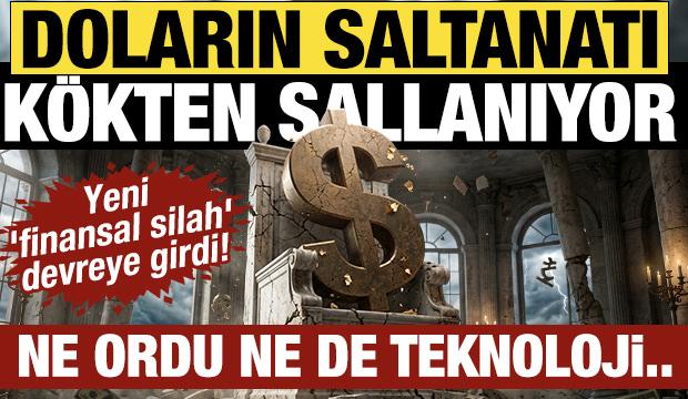 Doların saltanatı k&ouml;kten sallanıyor: &Ccedil;in'in yeni 'finansal silahı' devreye girdi!