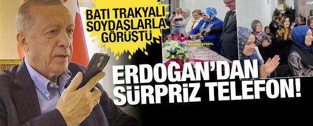 Erdoğan, Yunanistan&rsquo;ın Şahin K&ouml;y&uuml; sakinleriyle telefon g&ouml;r&uuml;şmesi ger&ccedil;ekleştirdi
