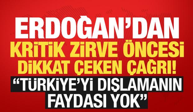 Erdoğan'dan kritik zirve &ouml;ncesi NATO mesajı! 'Tarihi bir d&ouml;neme&ccedil;'