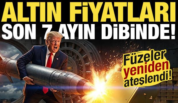 F&uuml;zeler yine ateşlendi! Altın fiyatlarında şok &ccedil;ekilme! Son 7 ayın dibini g&ouml;rd&uuml;...