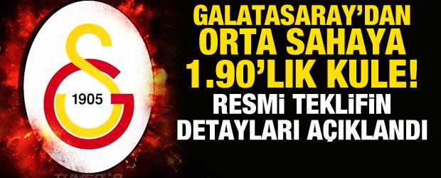 Galatasaray'a Premier Lig'den 1.90'lık kule! Resmi teklif ve detayları a&ccedil;ıklandı