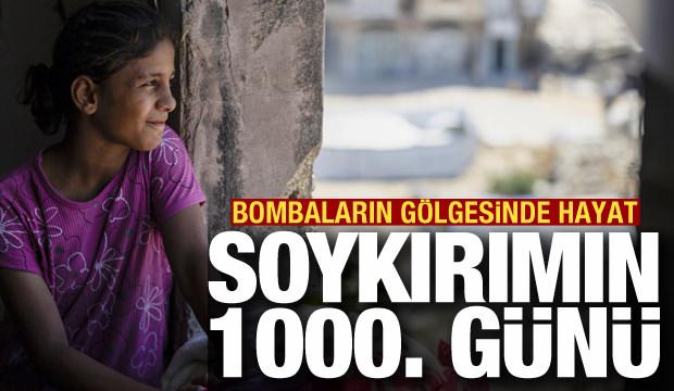 Gazze soykırımı 1000 g&uuml;nd&uuml;r devam ediyor