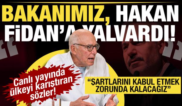 George Aifantis: Hakan Fidan'a yalvardık. Şartlarını kabul etmek zorunda kalacağız
