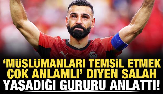 G&ouml;zyaşlarına boğulmuştu! Mohamed Salah: 'M&uuml;sl&uuml;manları temsil etmek &ccedil;ok anlamlı'