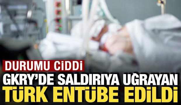 G&uuml;ney Kıbrıs'ta saldırıya uğrayan T&uuml;rk ent&uuml;be edildi