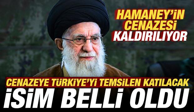 Hamaney'in cenazesi kaldırılıyor! Cenazeye T&uuml;rkiye'yi temsilen katılacak isim belli oldu