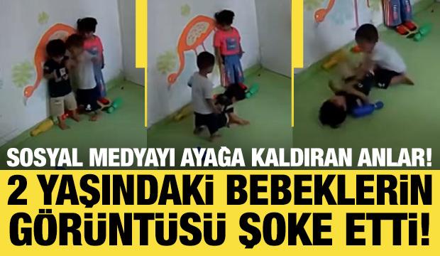Hindistan'da kreşte kan donduran ihmal: 23 aylık bebek yarım saat boyunca dehşet sa&ccedil;tı!